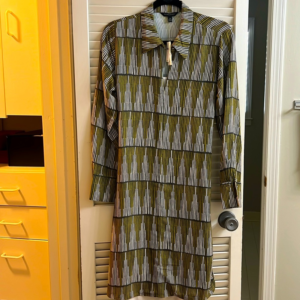 Brand new Banana Republic green dress size medium